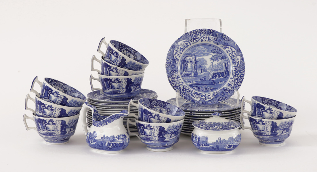 Teservis, "Italian", Spode, England
