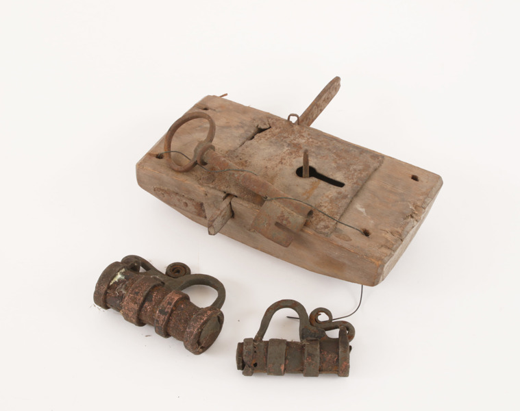 Lås 3st, 17/1800-tal