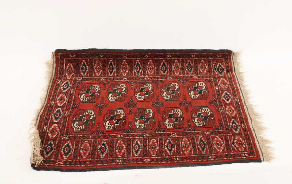 Handknuten matta, orientalisk