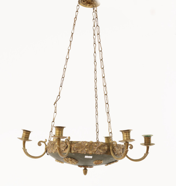 Ljusampel, senempire, 1800-tal