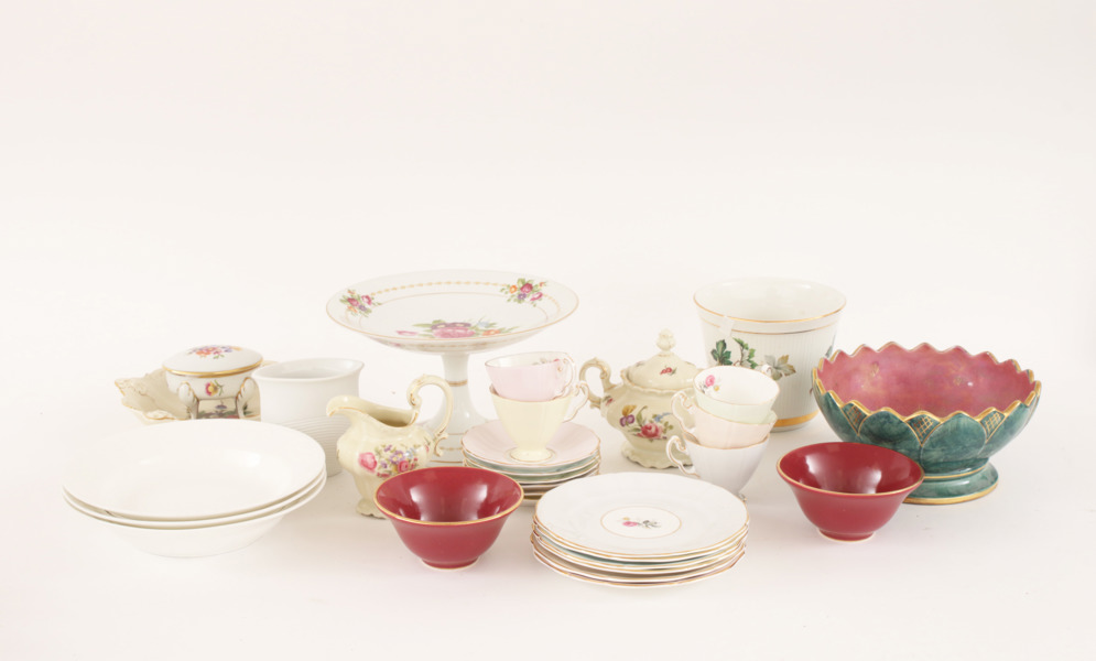 Parti porslin och keramik