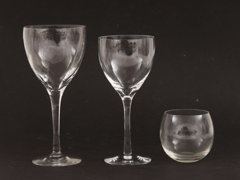 Glasservisdelar, "Chateau", Bertil Vallien för Kosta Boda