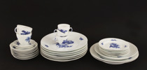 Matservisdelar, "Blå blomster", Royal Copenhagen