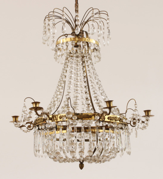 Ljuskrona, empirestil, 1900-tal