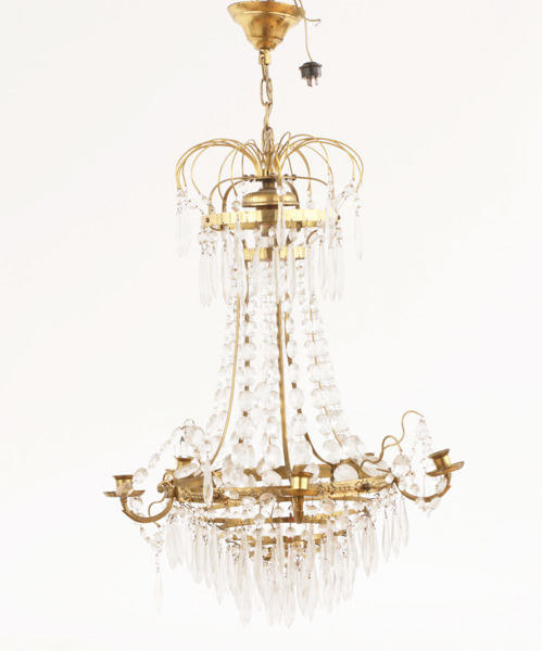 Ljuskrona, empirestil, 1900-tal