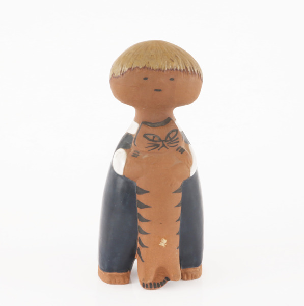 Figurin, "Pelle", Lisa Larson för Gustavsberg