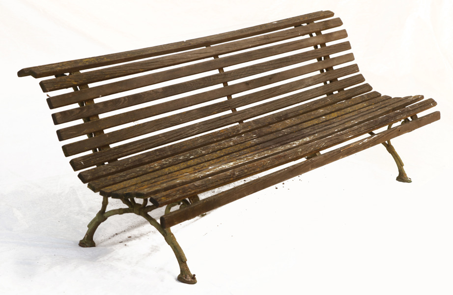 Trädgårdssoffa, tidigt 1900-tal