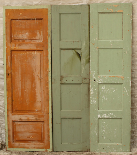 Dörrblad 3st, 18/1900-tal