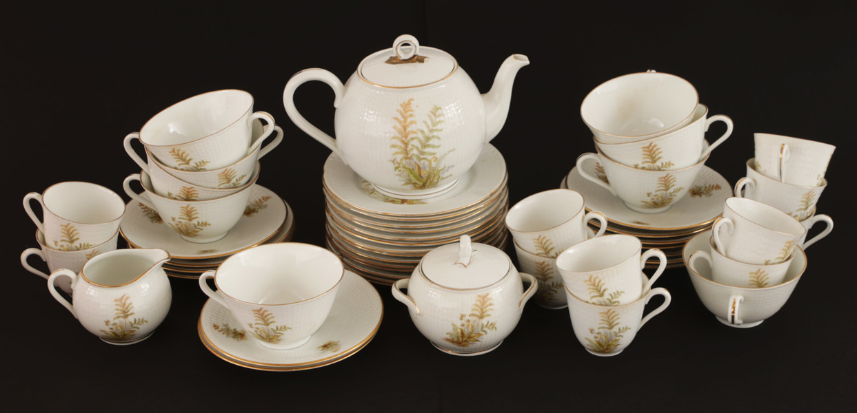 Te- och kaffeservisdelar, Rörstrand