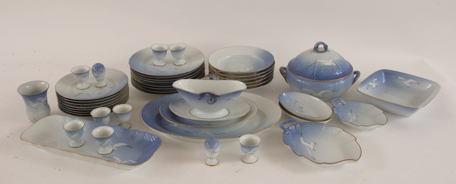 Matservis, "Måsen", Bing & Gröndahl, Danmark