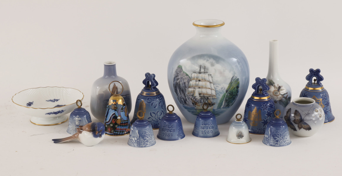 Parti porslin, Royal Copenhagen samt Bing & Gröndahl