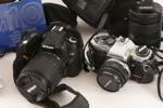 Parti kameror och tillbehör