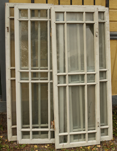 Fönster 6st, 18/1900-tal