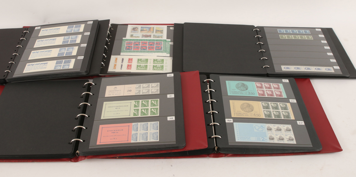 Album med postfriska frimärken 5st