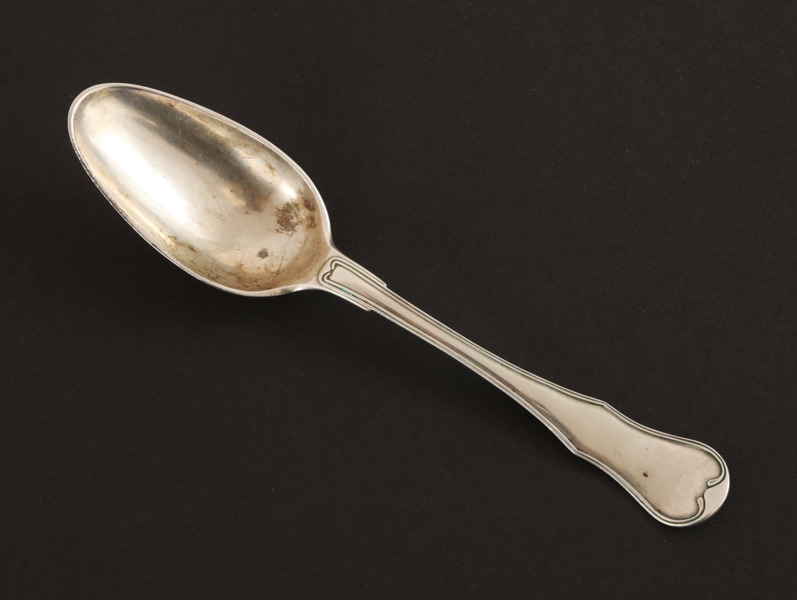 Matsked i silver, 1789