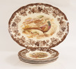 Matservisdelar 5st, "Game Series", Royal Worcester