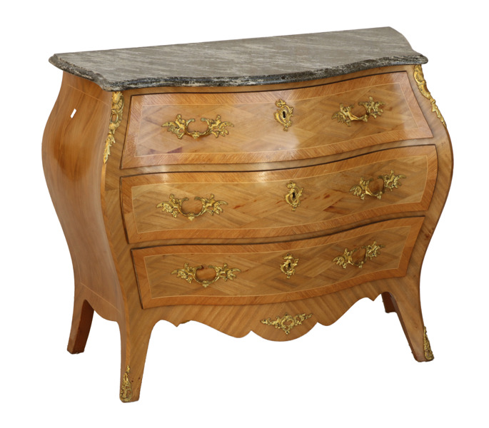 Byrå, rokokostil, 1900-tal