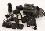 Parti kameror och tillbehör