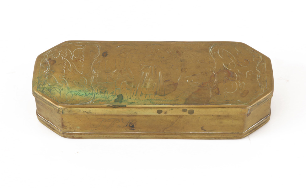 Tobaksdosa, Holland, 1700-tal