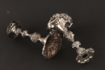 Ljusstakar ett par, silver, nyrokoko, 1868