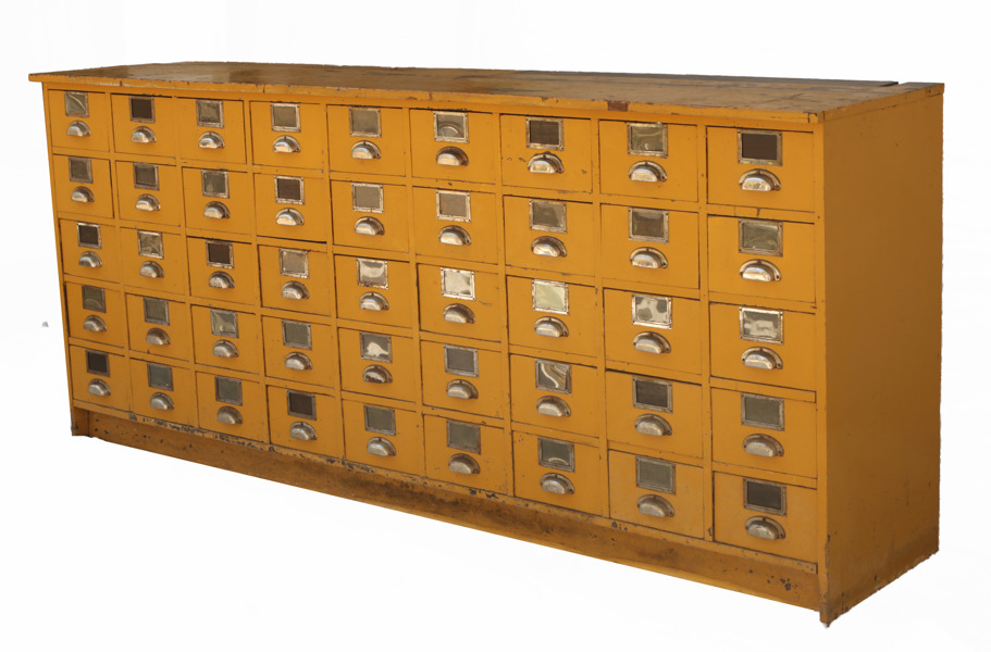 Lådfack, tidigt 1900-tal