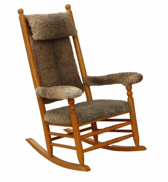 Gungstol, så kallad "Kennedy-gungstol", Nesto, Nässjö Stolfabrik