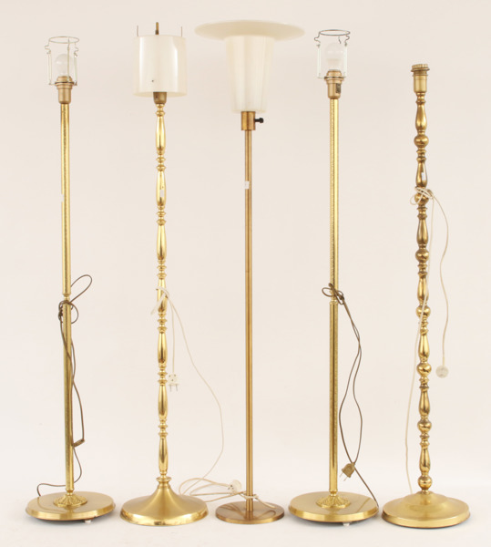 Golvlampor 5st, bl.a. Luxus