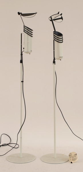 Golvlampor ett par, "Skarabé", Ateljé Lyktan