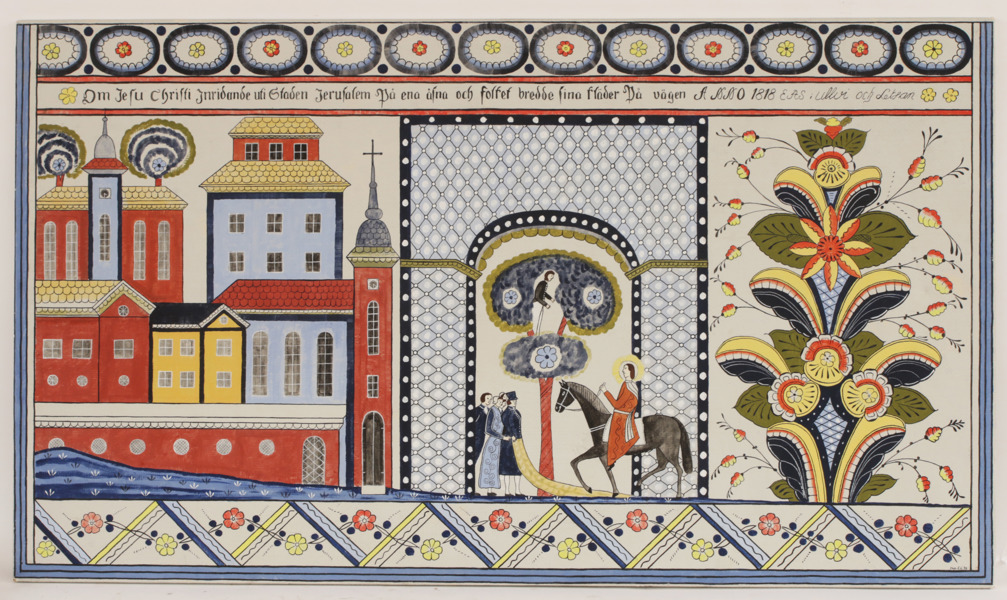 Dalmålning, daterad (19)76