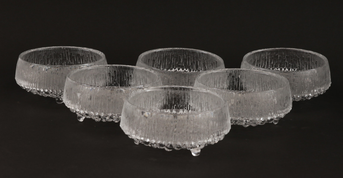 Dessertskålar 6st, "Ultima Thule", Iittala