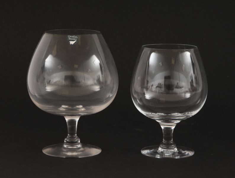 Konjakskupor 8+6, Orrefors