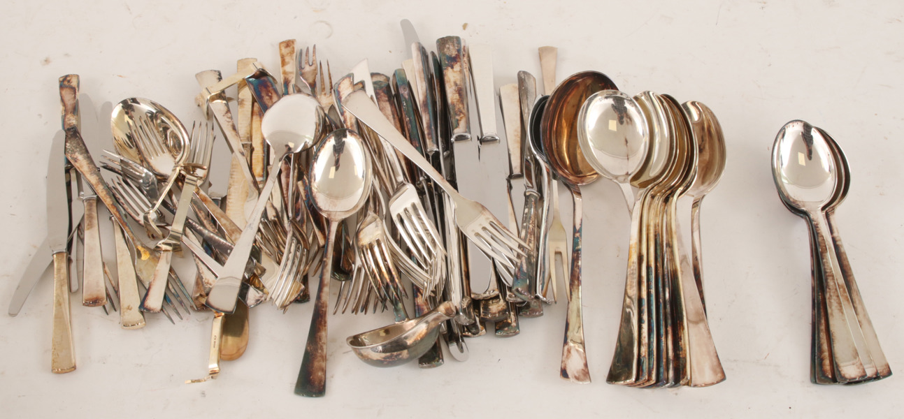 Bestickservisdelar, "Diana", nysilver