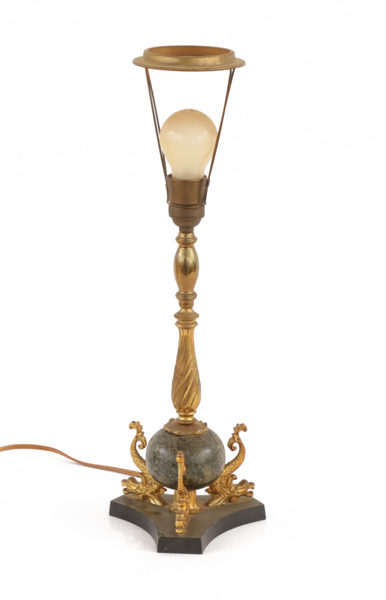 Bordslampa, empirestil, 1900-talets början
