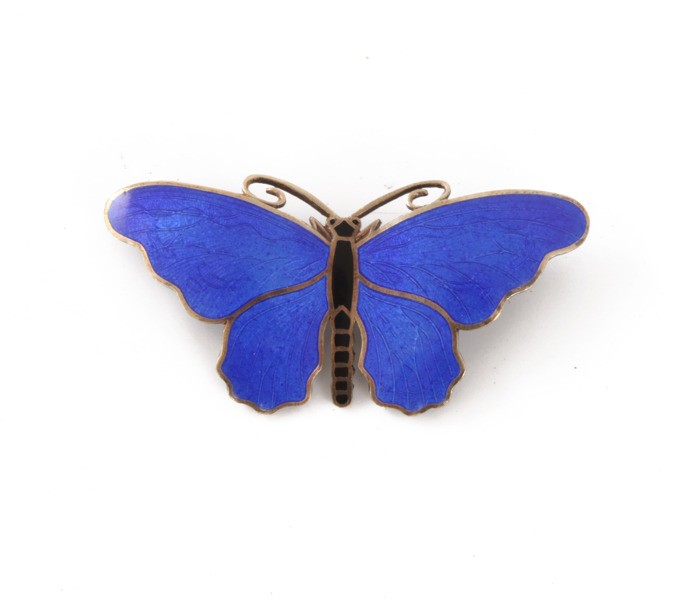 Brosch i silver, Sporrong & co.