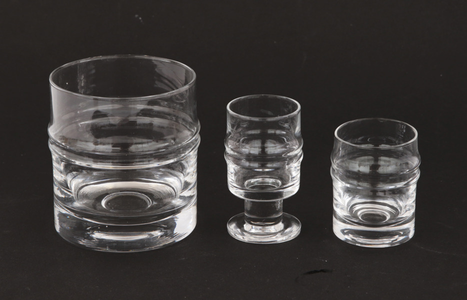 Glasservisdelar, "Pisarengas", Iittala