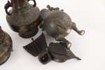 Brons 4 delar, Asien, bl.a. 1800-tal