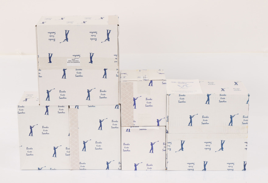 Glasservis, "Nils Holgersson serien", Books, Kosta