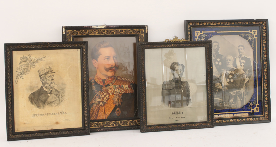 Kungliga ättavlor 4st, 18/1900-tal