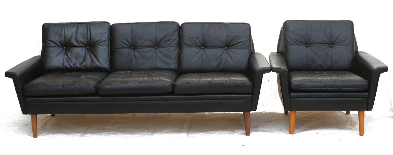 Soffgrupp 3 delar, troligen Danmark, 1960-tal