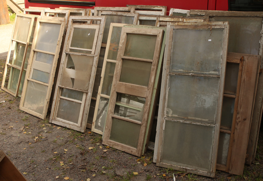 Fönster ca.55st, 18/1900-tal