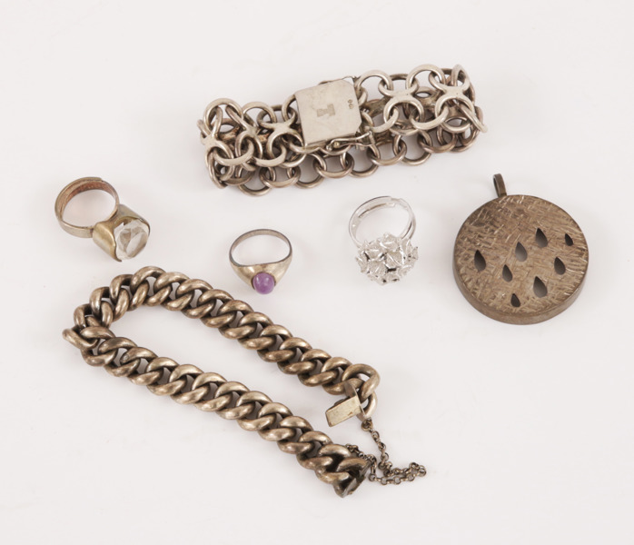 Silversmycken 6 delar