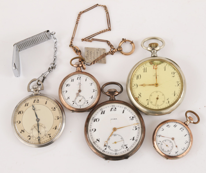 Fickur 5st, varav 3st i silver