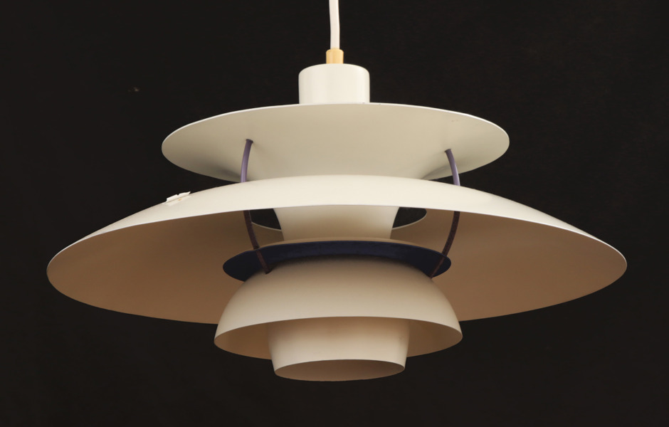 Taklampa, "PH-5", Poul Henningsen för Louis Poulsen, Danmark