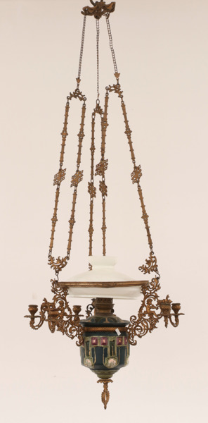 Takfotogenlampa, omkring år 1900