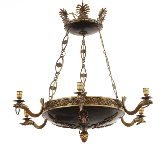 Takampel, empirestil, 1900-tal