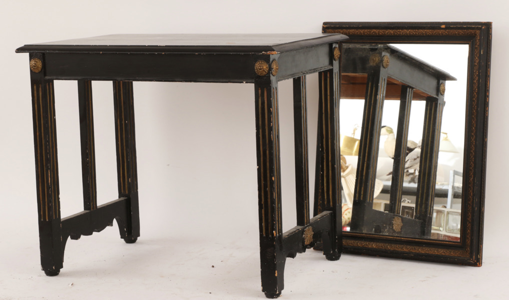 Möbler 2 delar, omkring år 1900