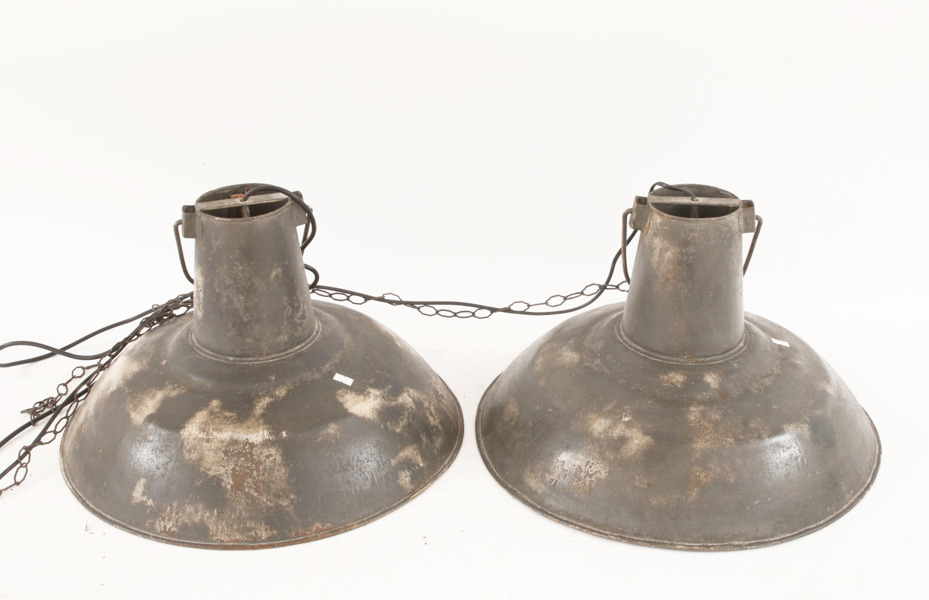 Taklampor 2st, industristil, 2000-tal