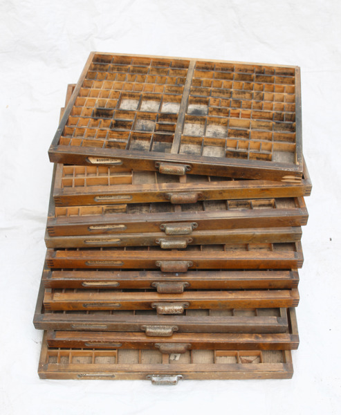 Kastlådor 10st, 1900-talets första hälft