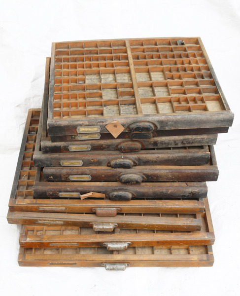 Kastlådor 10st, 1900-talets första hälft