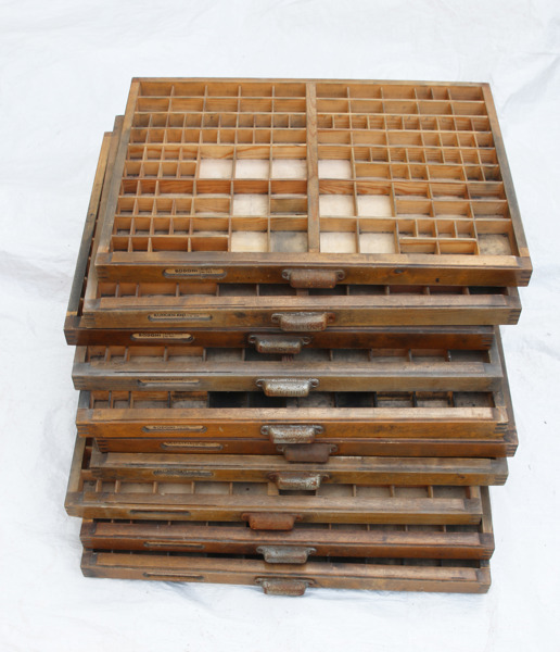 Kastlådor 10st, 1900-talets första hälft